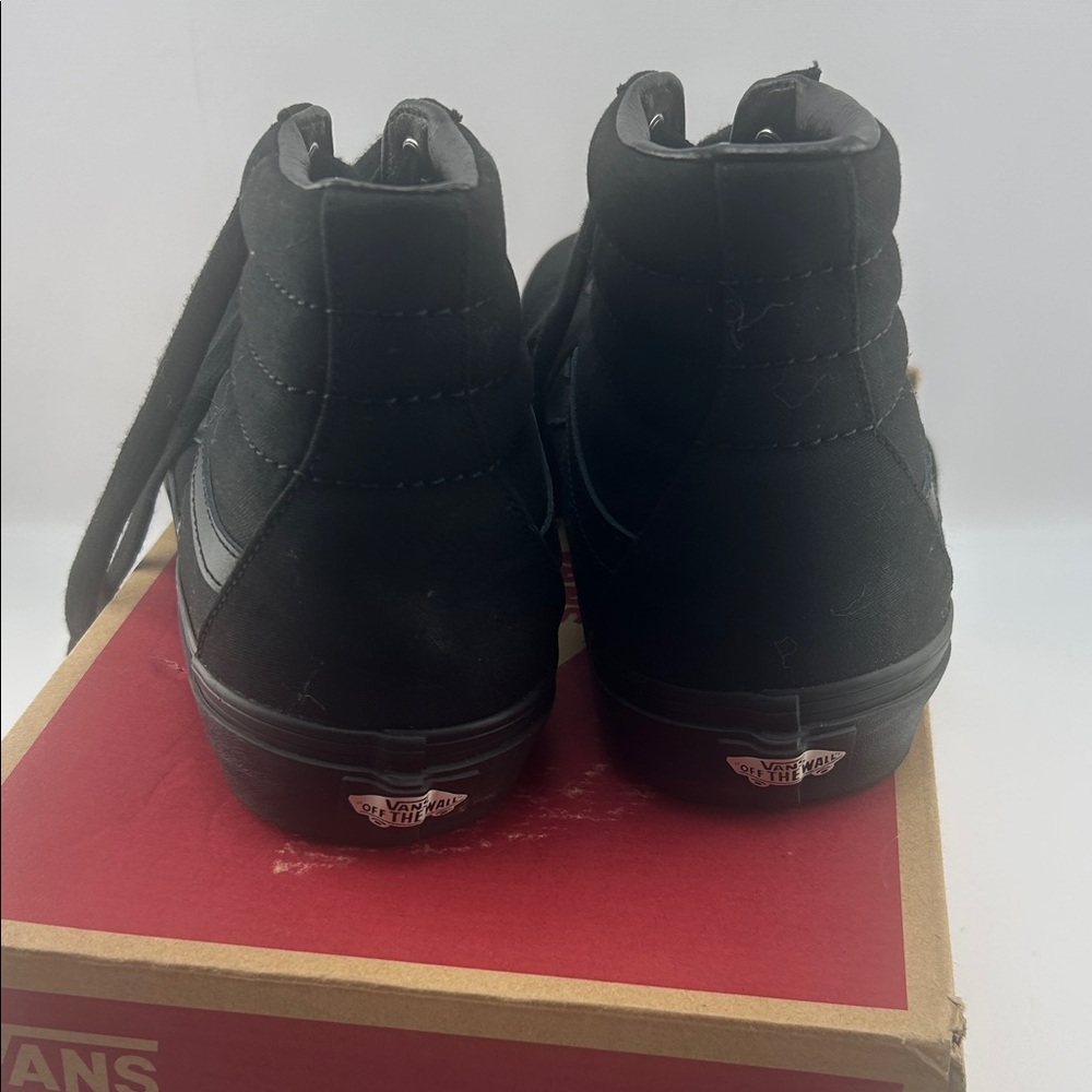 Vans Black High-Top Sk8-Hi Sneakers - Picture 4 of 6